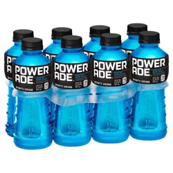 Powerade Sports Drink - 8 ct