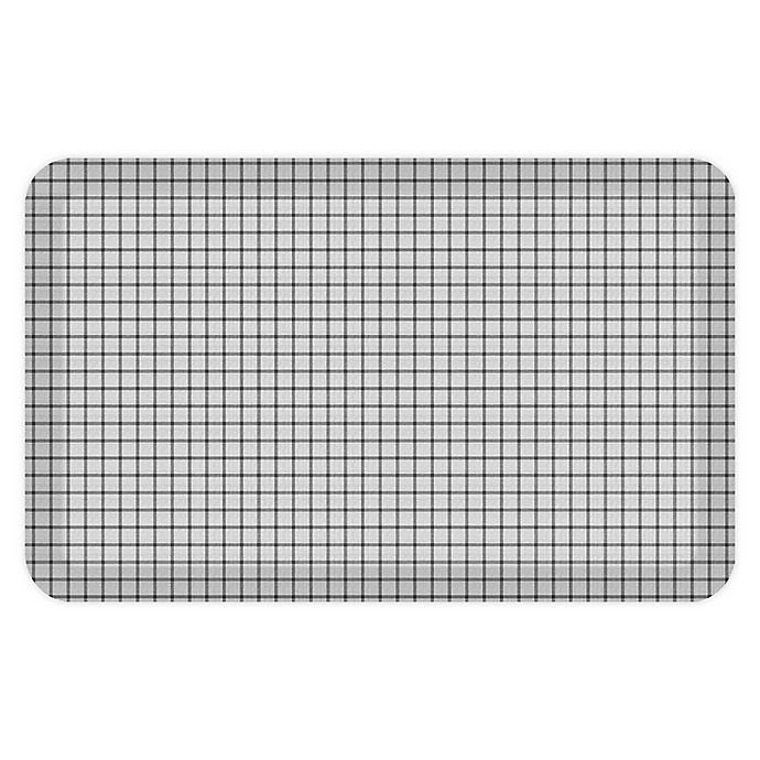 slide 1 of 1, NewLife by GelPro 20 x 32'' Winston Stripe Kitchen Mat - Steel'', 1 ct