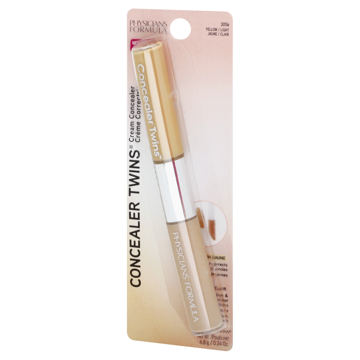 slide 7 of 9, Physicians Formula Concealer Twins Yellow/Light 3056 Cream Concealer 6.8 gr, 6.80 g