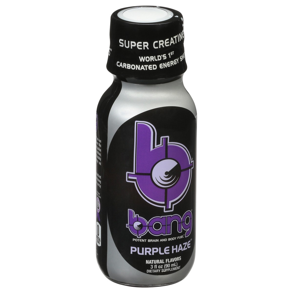 slide 2 of 13, Bang Purple Haze Carbonated Energy Shot 3 fl oz, 3 oz