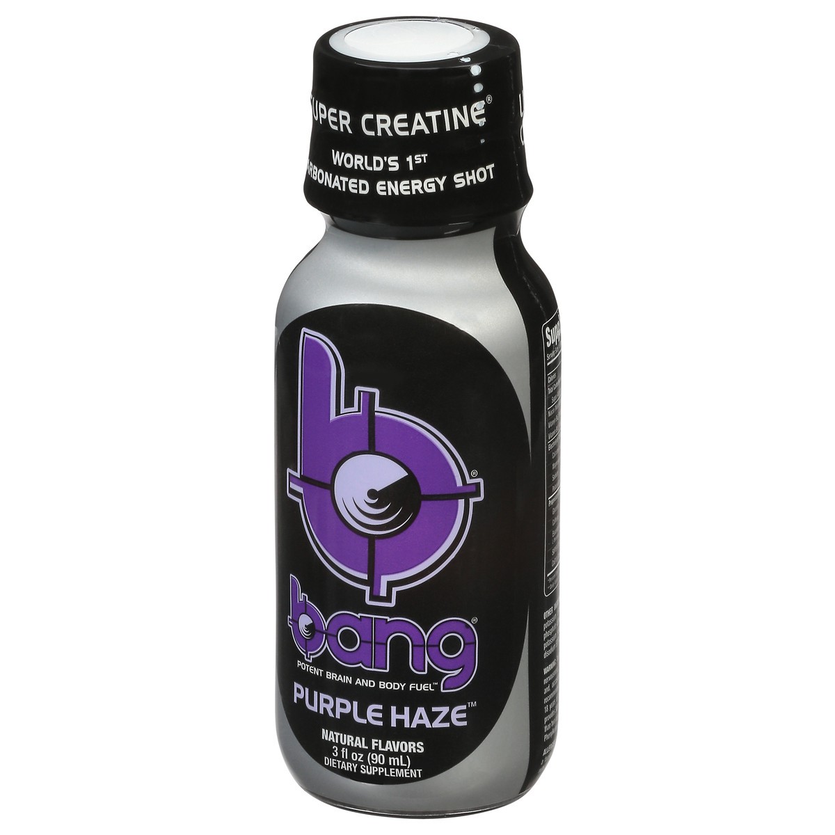 slide 3 of 13, Bang Purple Haze Carbonated Energy Shot 3 fl oz, 3 oz