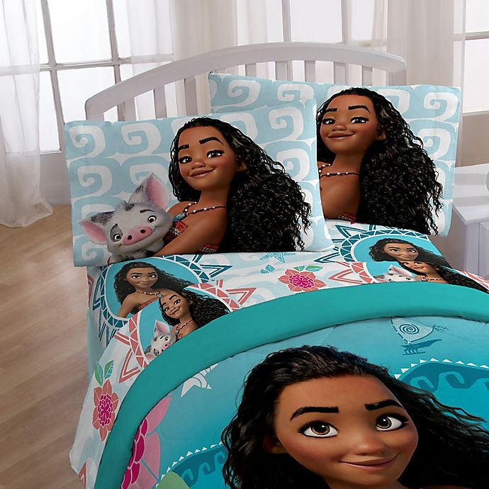 slide 1 of 1, Disney Moana Full Sheet Set, 1 ct