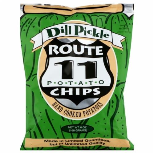 slide 1 of 1, Route 11 Dill Pickle Pot Chp, 1 ct