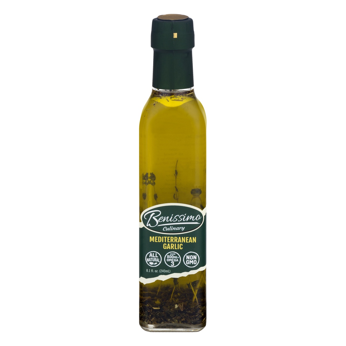 slide 1 of 1, Benissimo Mediterranean Garlic Oil, 8.1 oz