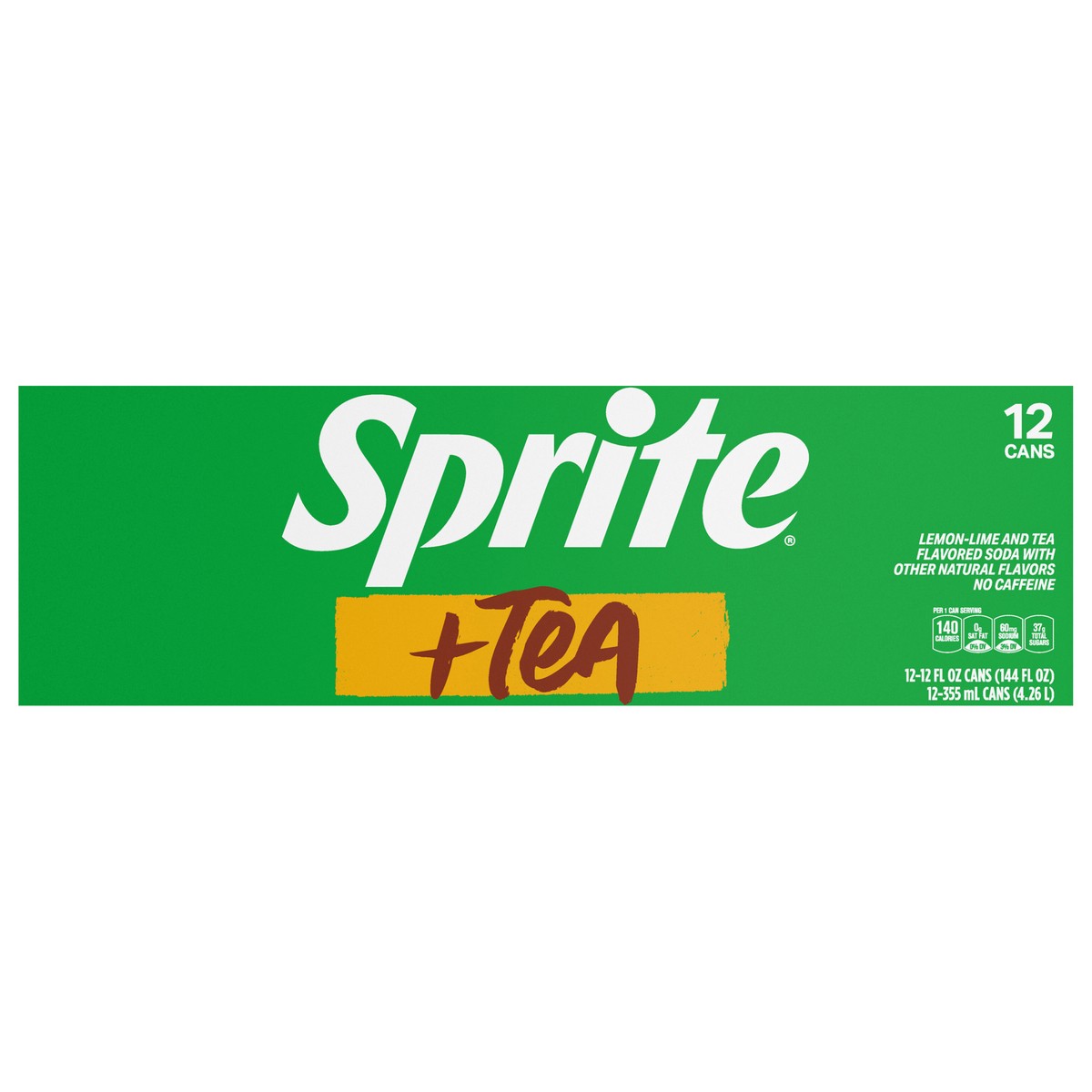 slide 1 of 14, Sprite + Tea Fridge Pack Cans, 12 fl oz, 12 Pack, 12 ct; 12 oz
