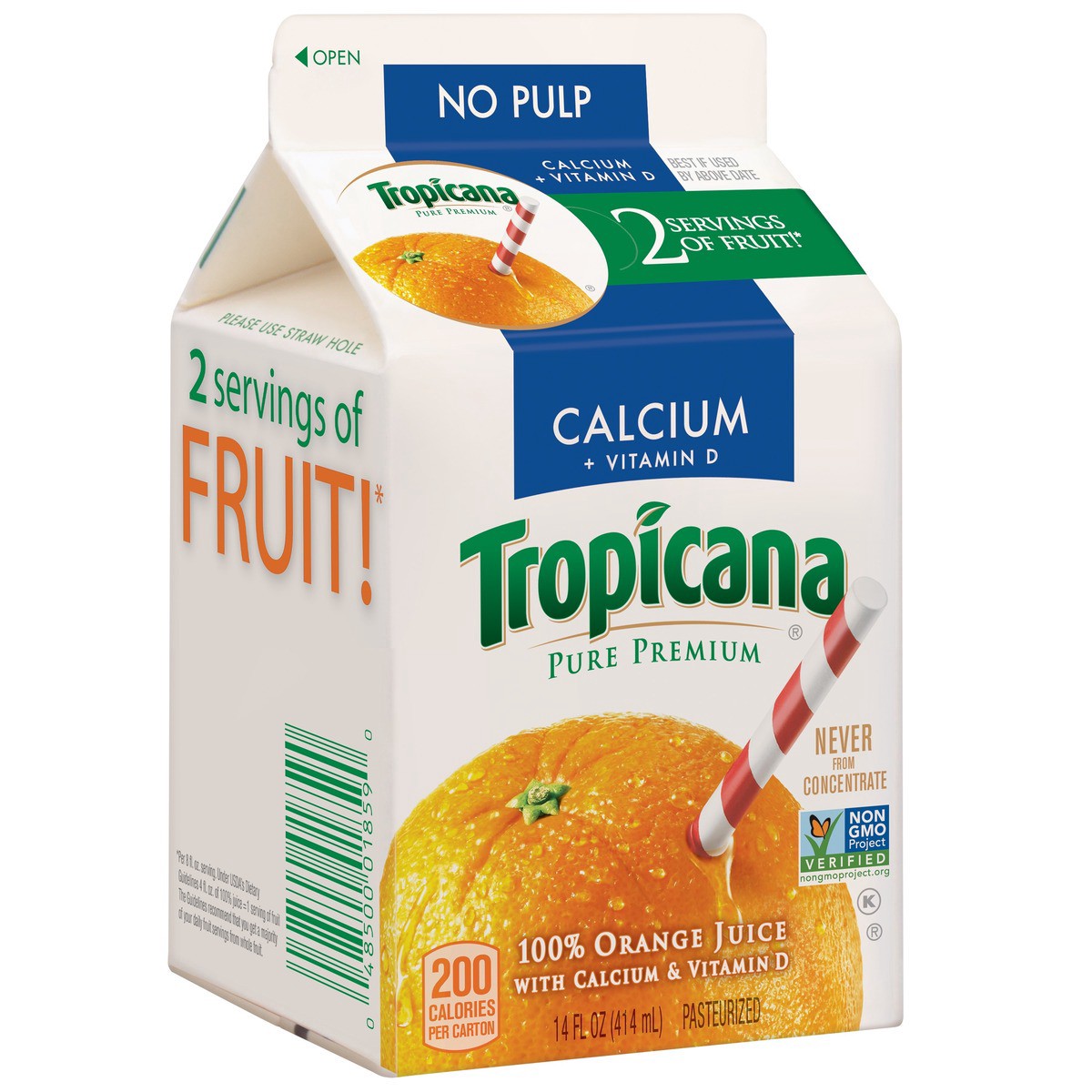 slide 2 of 9, Tropicana 100% Juice - 0 oz, 0 oz