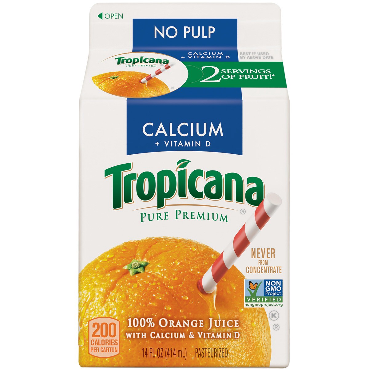 slide 8 of 9, Tropicana 100% Juice - 0 oz, 0 oz