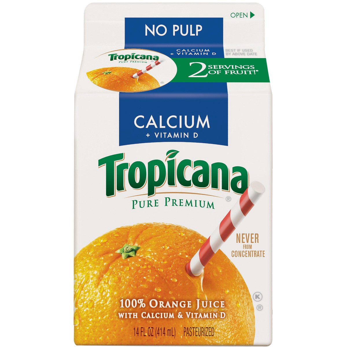 slide 7 of 9, Tropicana 100% Juice - 0 oz, 0 oz