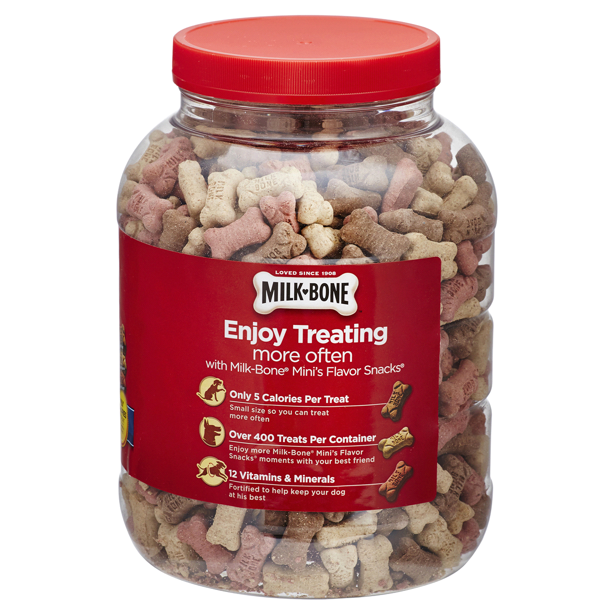 slide 15 of 33, Milk-Bone Flavor Snacks Mini Dog Biscuits, Flavored Crunchy Dog Treats, 36 Oz., 36 oz