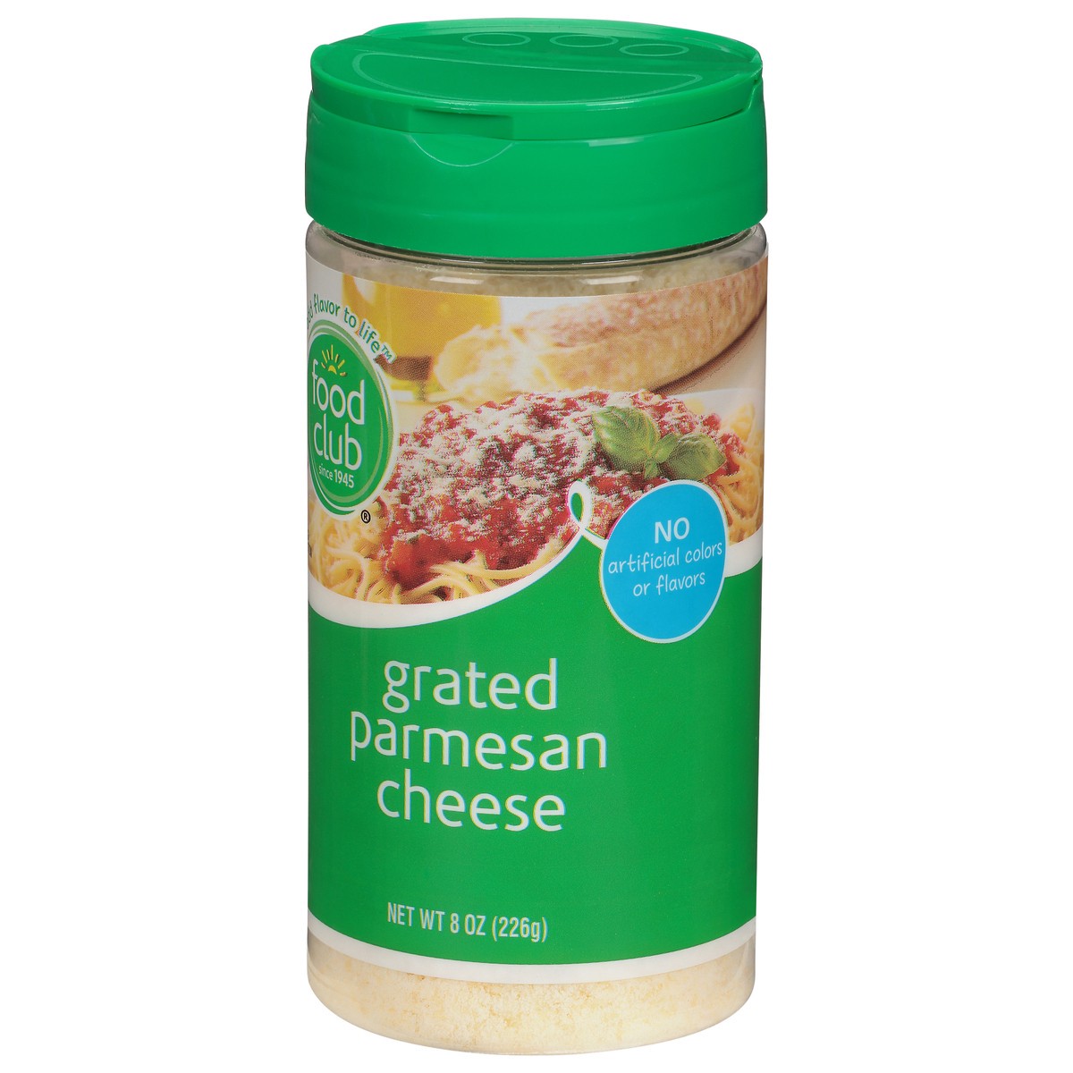 slide 3 of 14, Food Club Parmesan Grated Cheese 8 oz, 8 oz