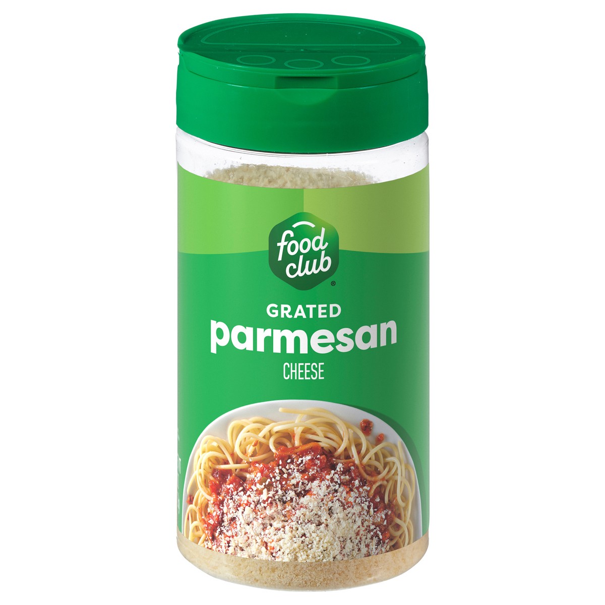 slide 1 of 14, Food Club Parmesan Grated Cheese 8 oz, 8 oz