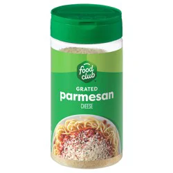 Food Club Parmesan Grated Cheese 8 oz