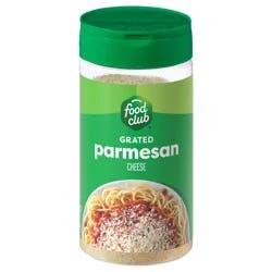 Food Club Parmesan Grated Cheese 8 oz