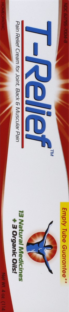 slide 2 of 7, T-Relief Pain Relief Cream 4 oz, 1 ct