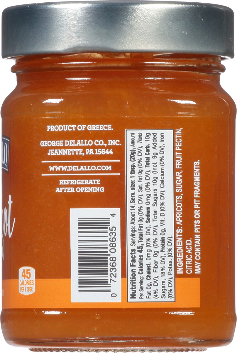 slide 5 of 13, DeLallo Apricot Spread - 10 oz, 10 oz