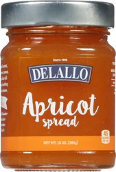 Delallo Apricot Spread 10 oz