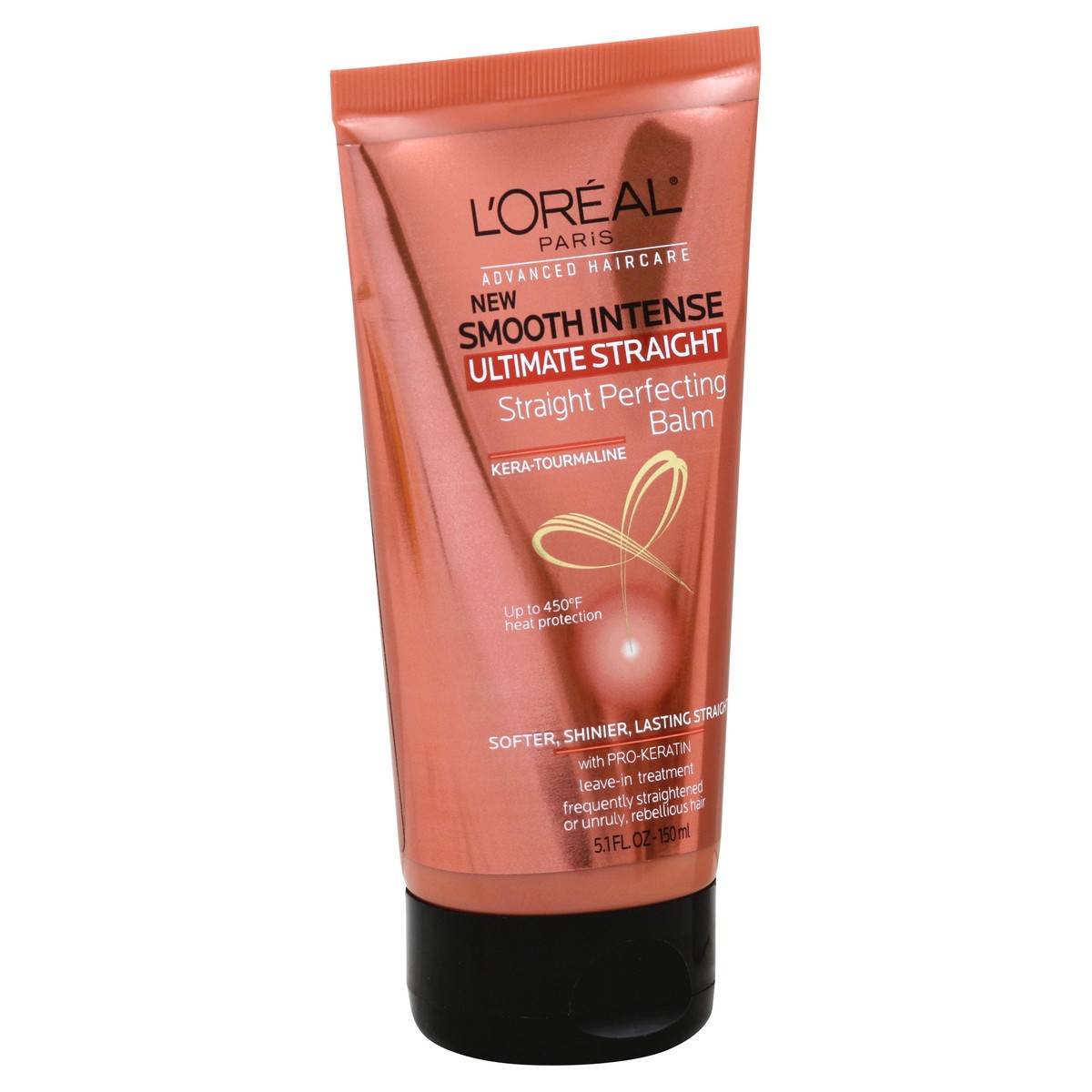 slide 2 of 3, L'Oréal L'Oreal Paris Advanced Haircare Smooth Intense Ultimate Straight Leave-In Treatment, 5.10 fl oz