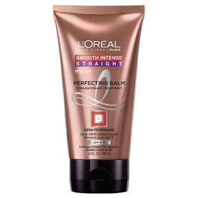 slide 1 of 1, L'Oréal Paris Advanced Haircare Smooth Intense Ultimate Straight Perfecting Balm, 5.1 oz