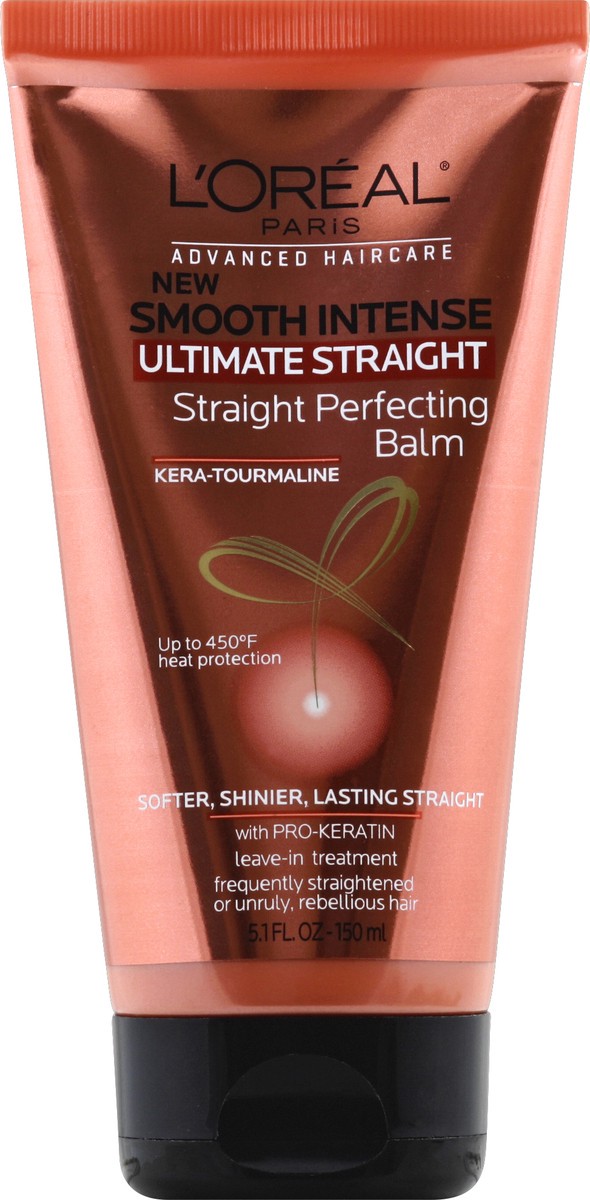 slide 1 of 3, L'Oréal L'Oreal Paris Advanced Haircare Smooth Intense Ultimate Straight Leave-In Treatment, 5.10 fl oz