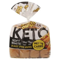Nature's Own Keto Hot Dog Buns 12 Ounces
