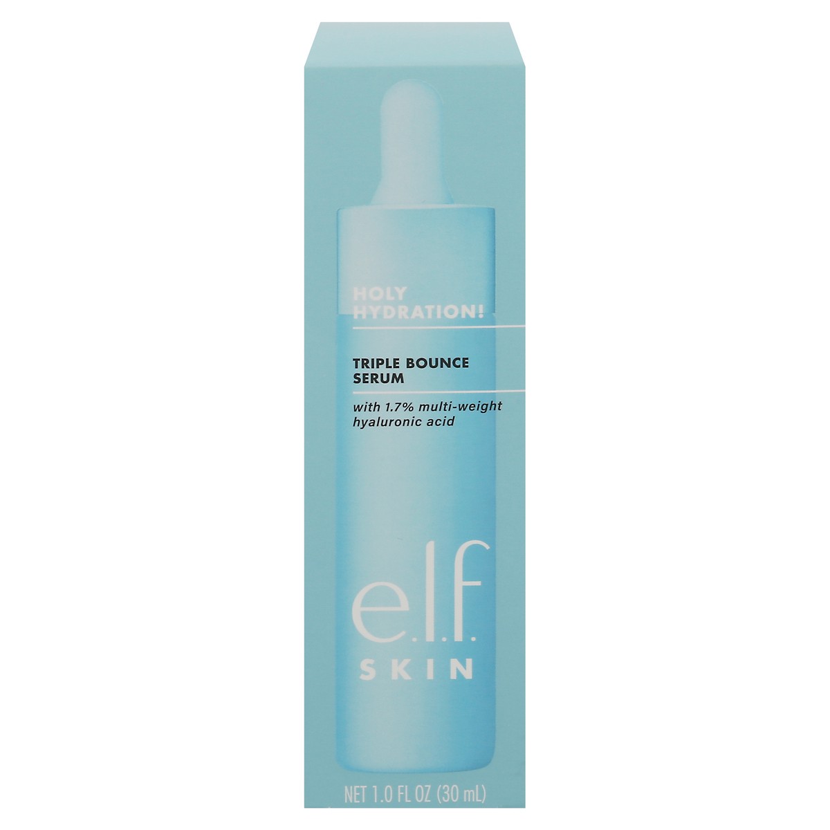 slide 1 of 1, e.l.f. Holy Hydration Triple Bounce Serum 1.0 fl oz, 1 fl oz