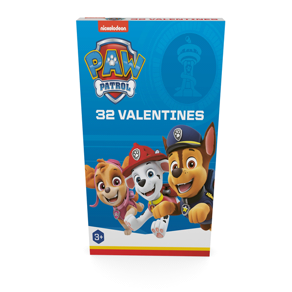 PAW Patrol Classroom Valentine Exchange Cards 32 ct | Shipt