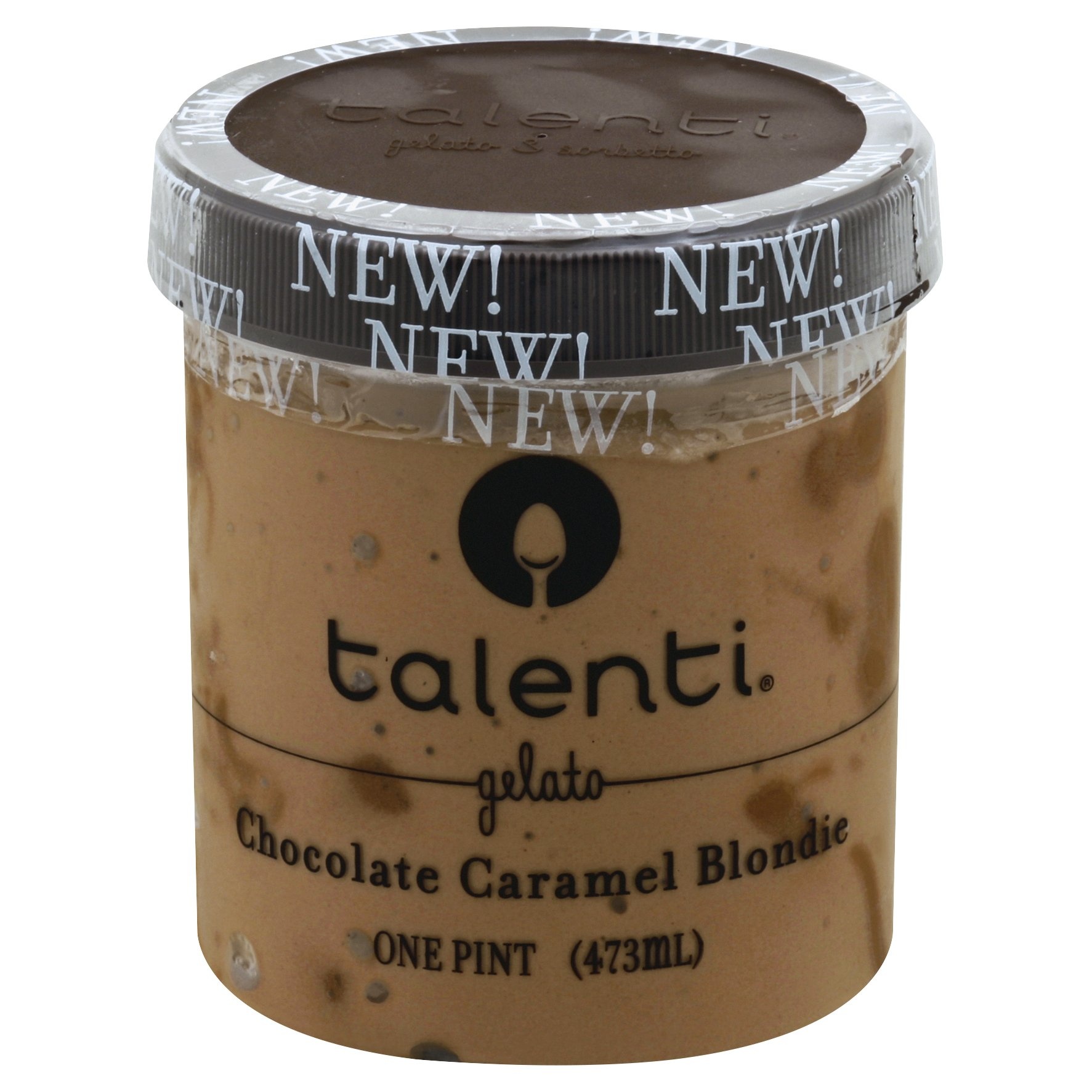 slide 1 of 3, Talenti Chocolate Caramel Blondie Gelato, 1 pint