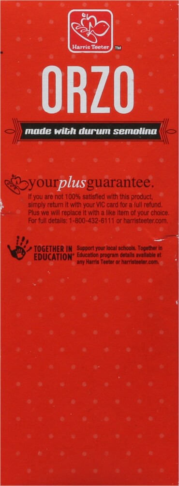 slide 4 of 6, Harris Teeter® Orzo, 16 oz