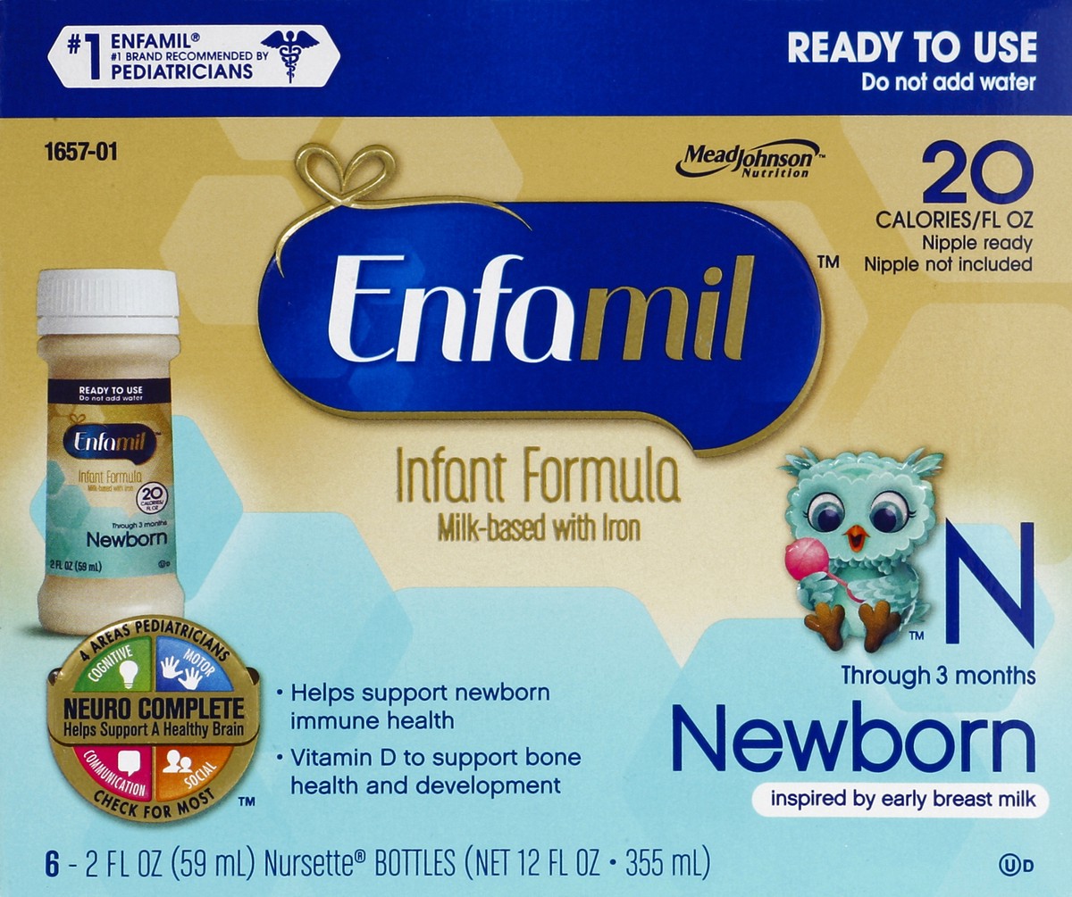 slide 4 of 4, Enfamil Infant Formula 6 ea, 6 ct