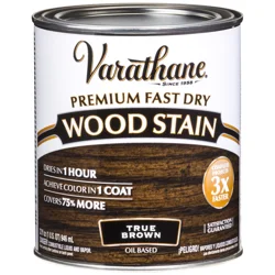 Rust-Oleum Varathane Premium Fast Dry Wood Stain - Quart, True Brown