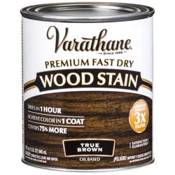 Rust-Oleum Varathane Premium Fast Dry Wood Stain - Quart, True Brown