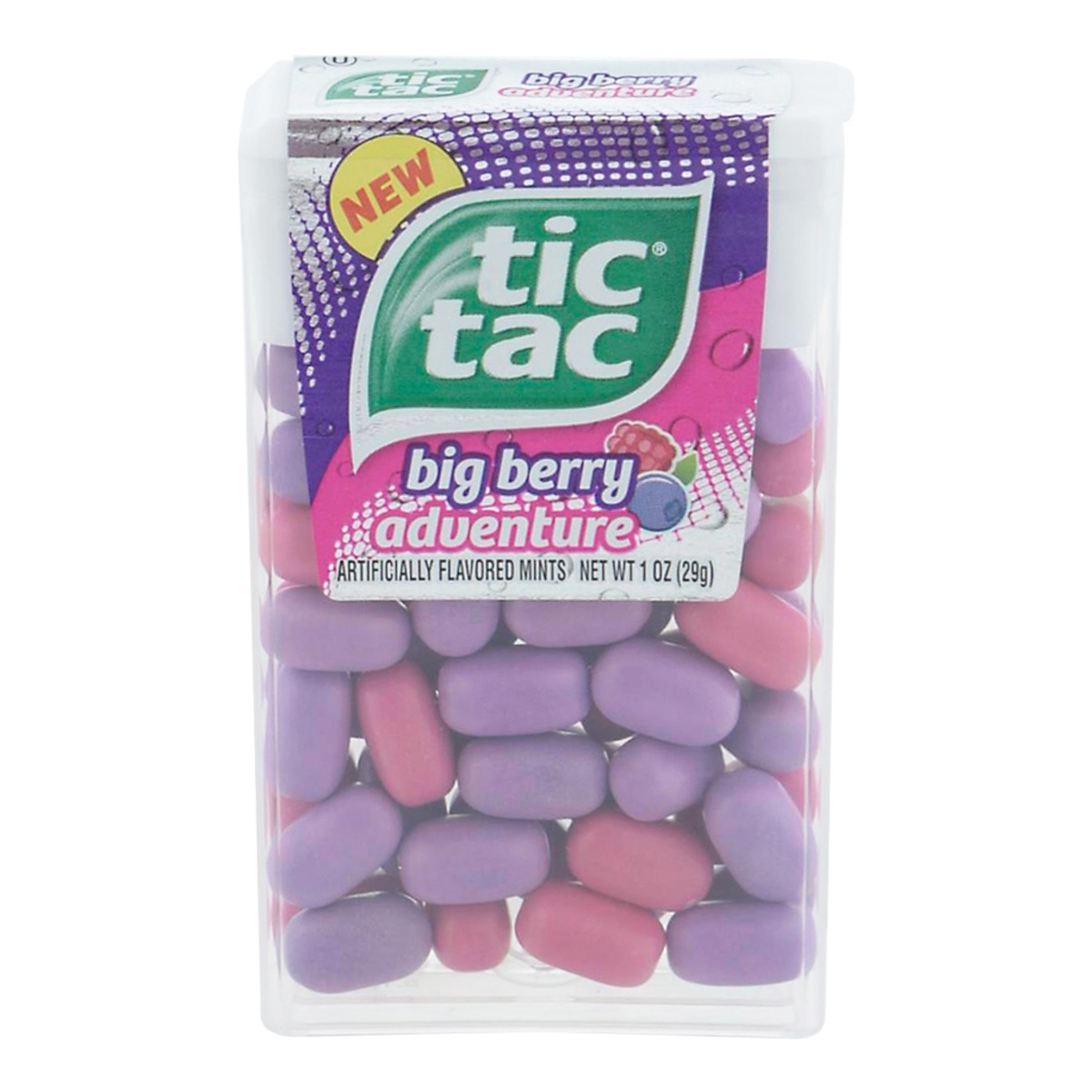 slide 1 of 4, Tic Tac Big Berry Adventure Mints - 1oz, 1 oz