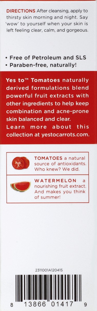 slide 3 of 4, Yes to Tomatoes Daily Balancing Moisturizer, 1.7 fl oz