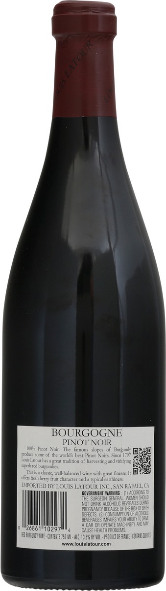 slide 8 of 9, Louis Latour Bourgogne Pinot Noir 750 ml Bottle, 750 ml