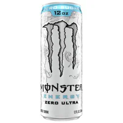 Monster Energy Zero Sugar Zero Ultra Energy Drink - 12 fl oz