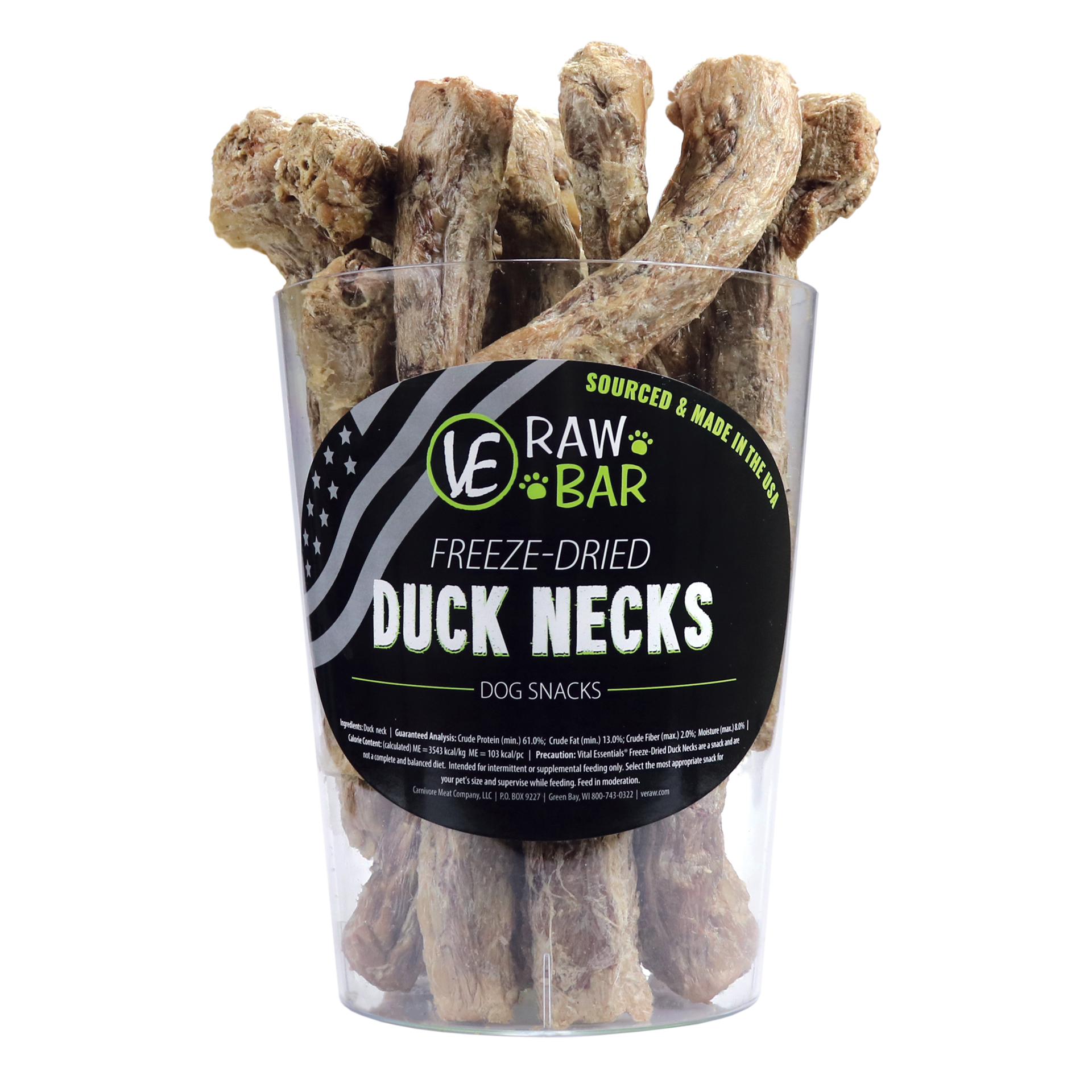 slide 1 of 2, Vital Essentials Duck Necks, 1 ct