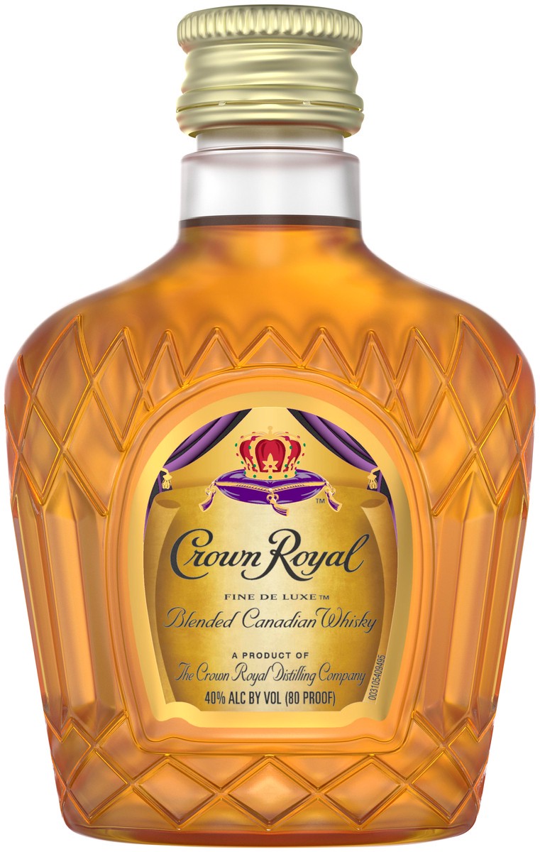 slide 5 of 5, Crown Royal Fine Deluxe Blended Canadian Whisky, 50 ml