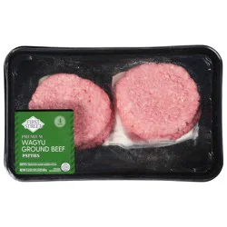 First Street Wagyu Ground Beef Patties 75/25