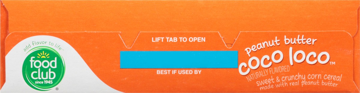 slide 6 of 11, Food Club Peanut Butter Coco Loco Sweet & Crunchy Corn Cereal, 13 oz