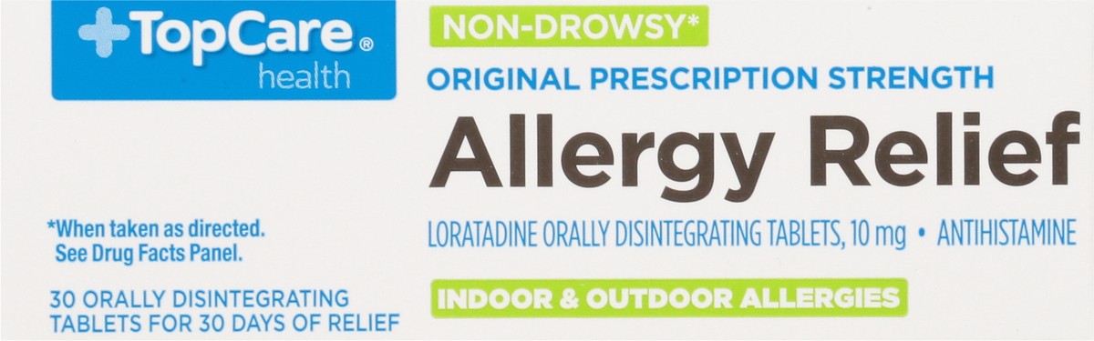 slide 4 of 9, Topcare Loratadine Odt, 30 ct