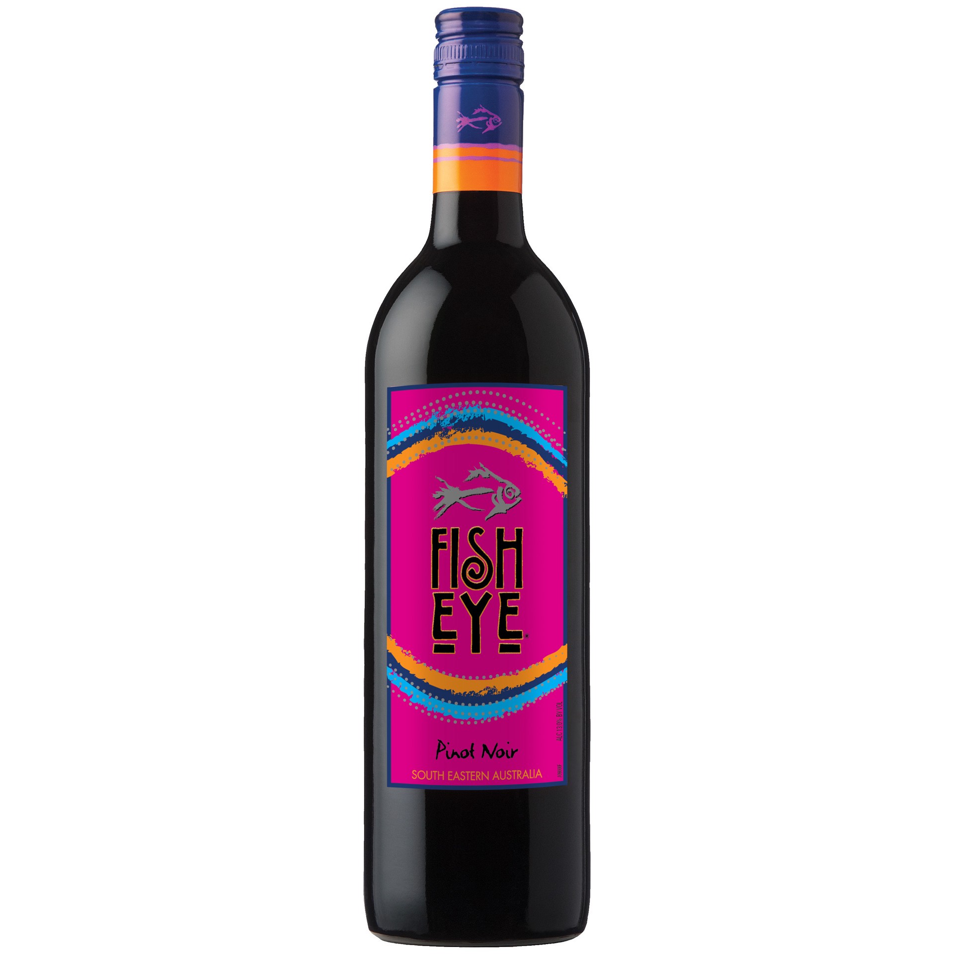 slide 1 of 2, Fish Eye Pinot Noir, Red Wine, South Eastern Australia , 1 ct, 750ml Bottle, 750 ml