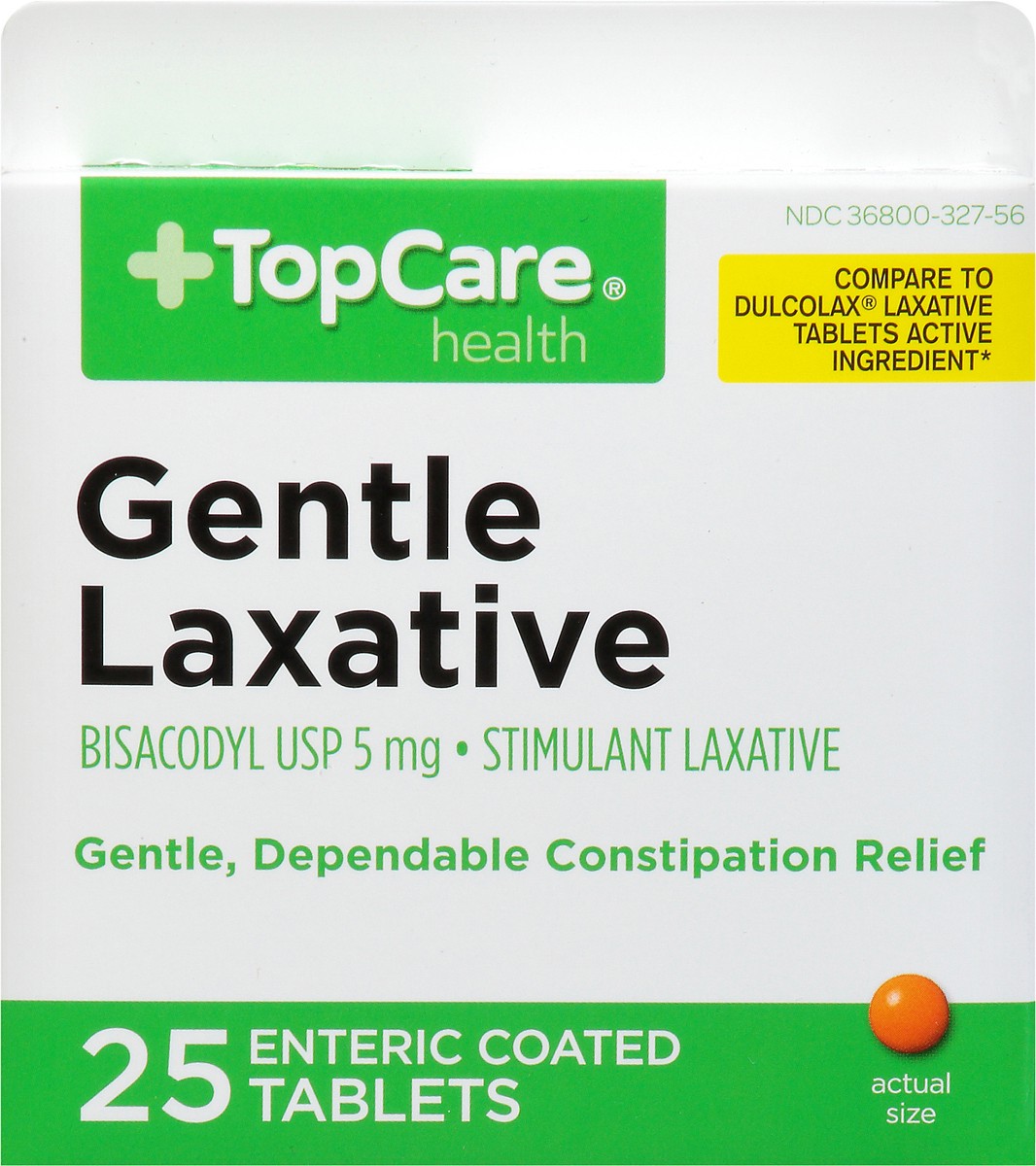 slide 14 of 18, TopCare Laxatives Dulcolax, 25 ct