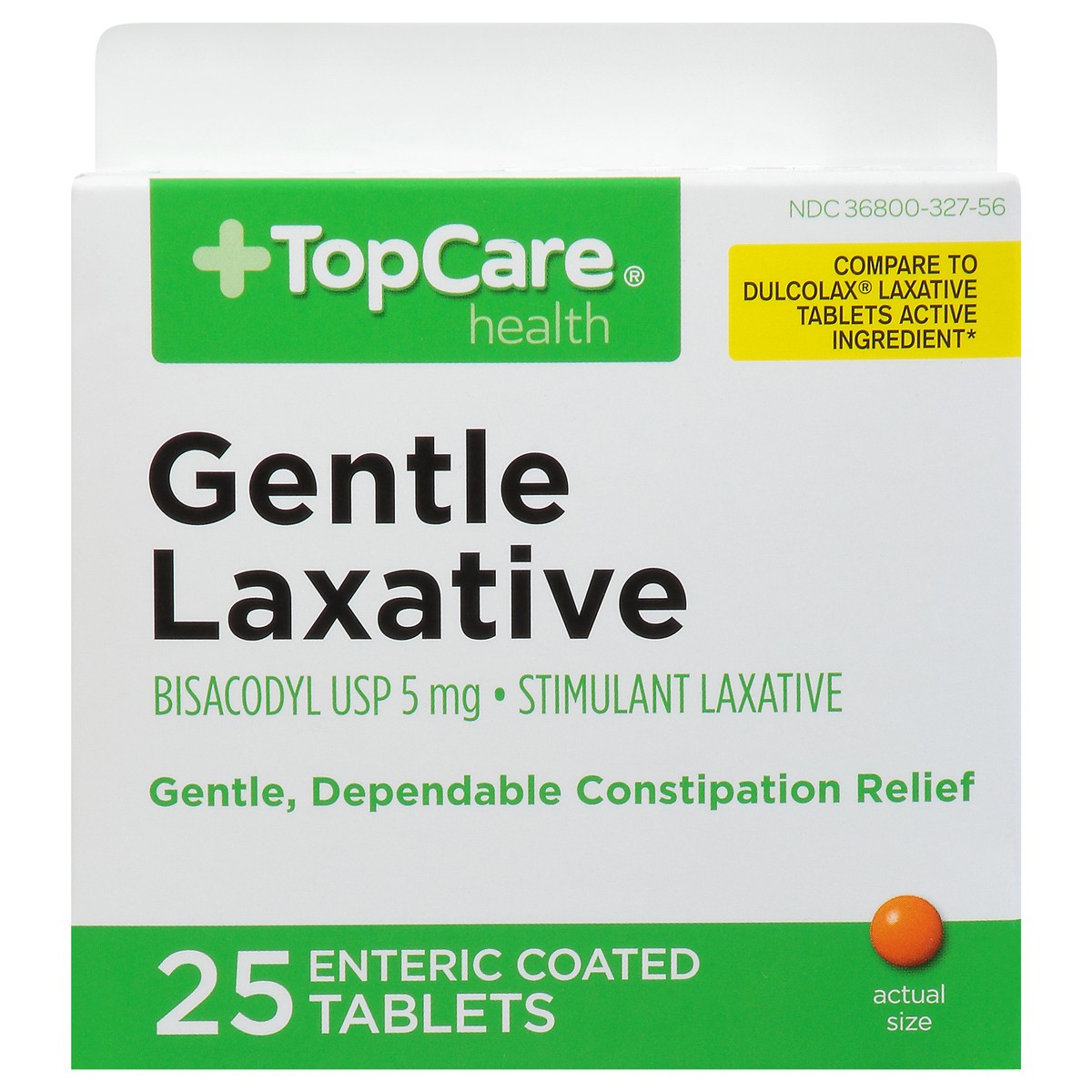 slide 18 of 18, TopCare Laxatives Dulcolax, 25 ct