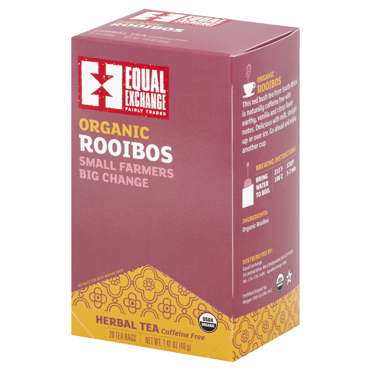 slide 10 of 10, Equal Exchange Herbal Tea - 20 ct, 20 ct