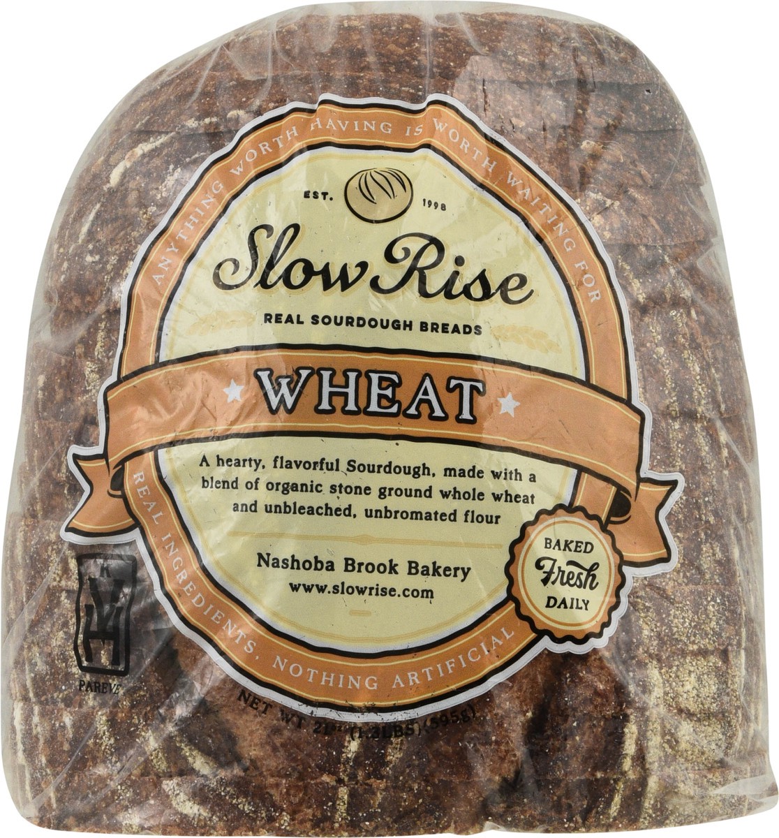 slide 6 of 13, Nashoba Brook Bakery Bread - Whole Wheat Half, 21 oz