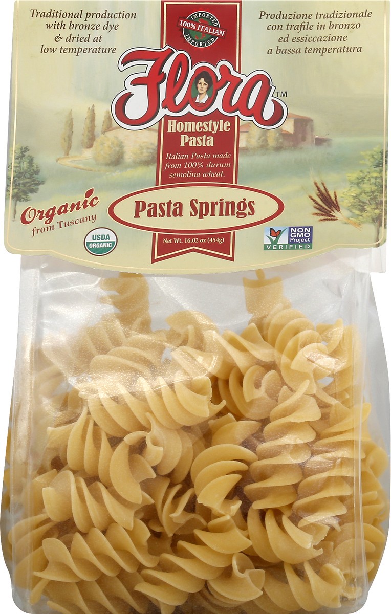 slide 11 of 13, Flora Homestyle Organic Pasta Springs 16.02 oz, 16.02 oz