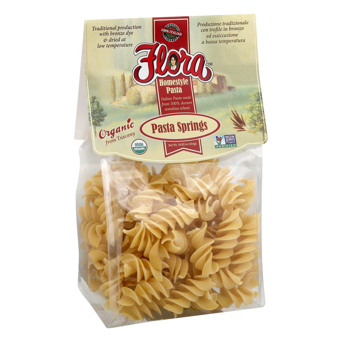 slide 13 of 13, Flora Homestyle Organic Pasta Springs 16.02 oz, 16.02 oz