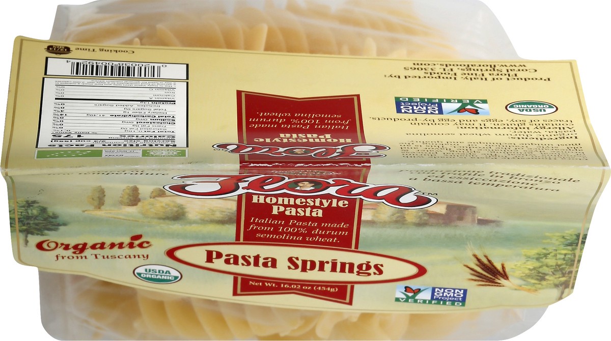 slide 3 of 13, Flora Homestyle Organic Pasta Springs 16.02 oz, 16.02 oz