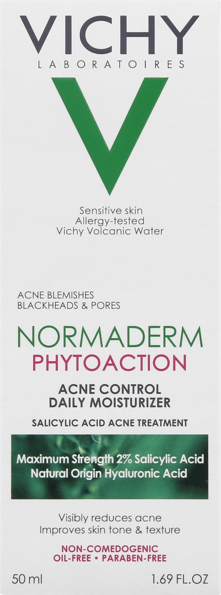 slide 2 of 9, Vichy Normaderm Phytoaction Acne Control Daily Moisturizer 50 ml, 50 ml