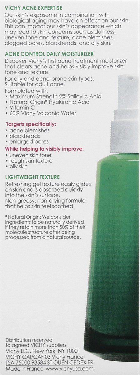 slide 3 of 9, Vichy Normaderm Phytoaction Acne Control Daily Moisturizer 50 ml, 50 ml